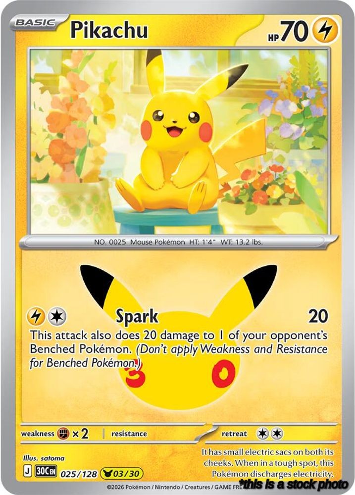 Pikachu - 025/128