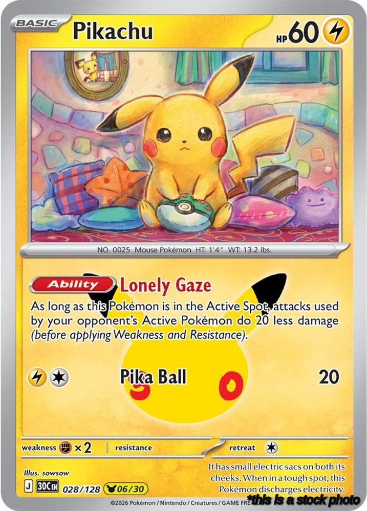 Pikachu - 028/128