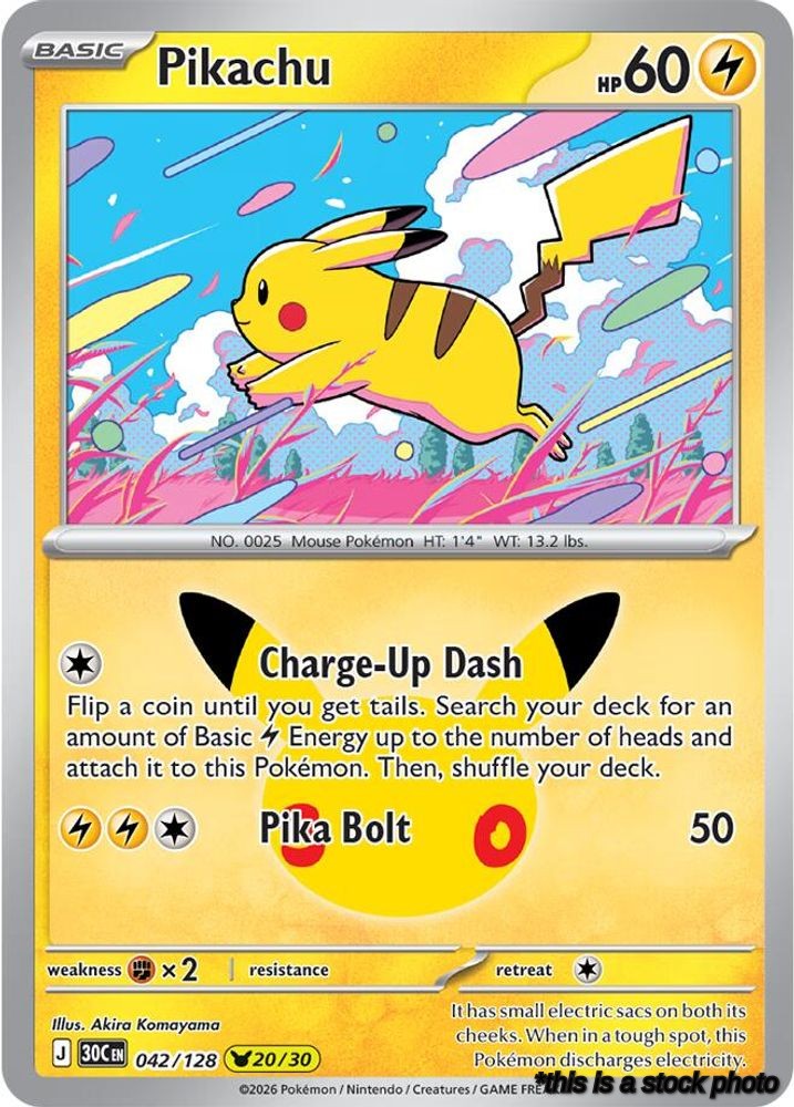 Pikachu - 042/128