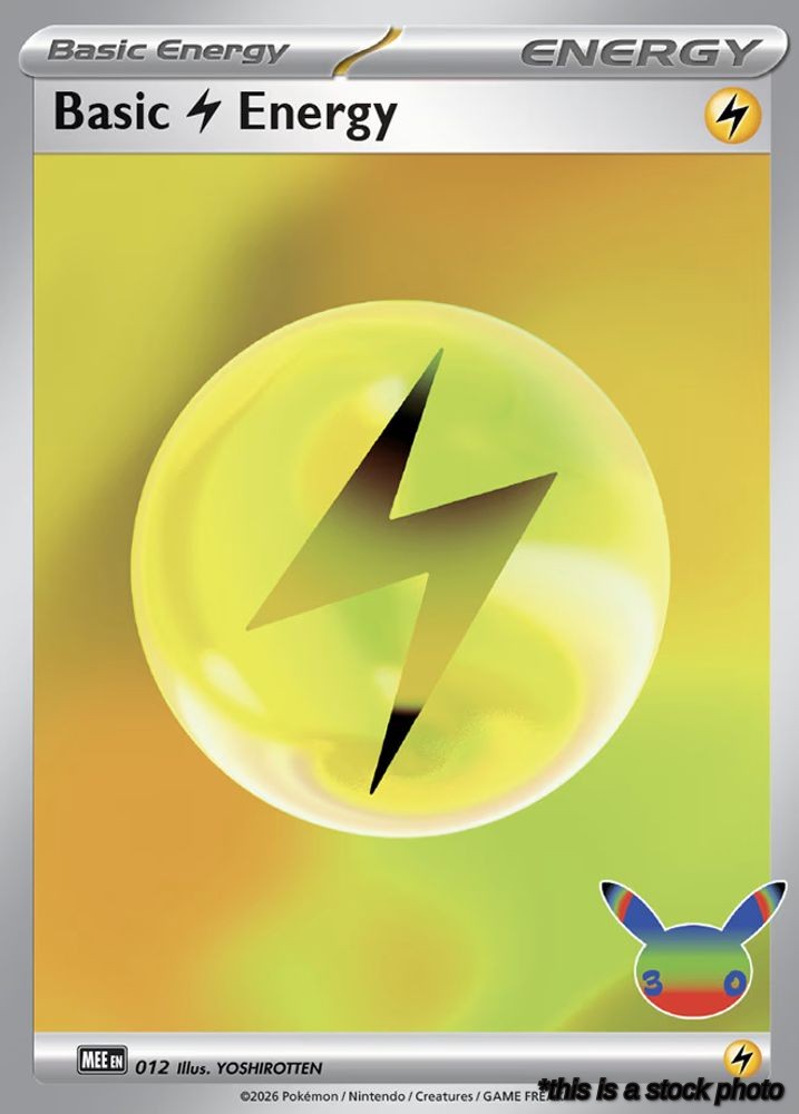 Basic Lightning Energy - 012 (30th Celebration)