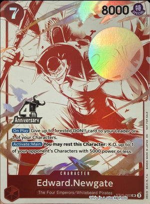 Edward.Newgate (4th Anniversary Treasure Campaign Pack) Super Rare
