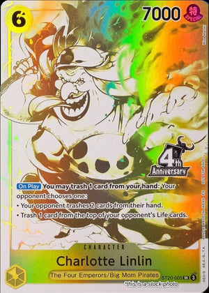 Charlotte Linlin (4th Anniversary Treasure Campaign Pack) Super Rare