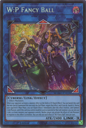 1St Edition W:P Fancy Ball (Secret Rare) [MAMO-EN028 Near Mint] Secret Rare