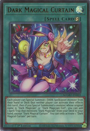 1St Edition Dark Magical Curtain [MAMO-EN003 Near Mint] Ultra Rare
