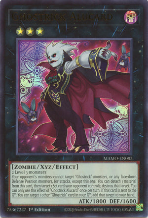 1St Edition Ghostrick Alucard [MAMO-EN083 Near Mint] Ultra Rare