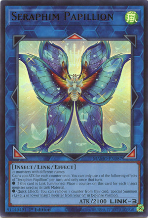 1St Edition Seraphim Papillion [MAMO-EN087 Near Mint] Ultra Rare