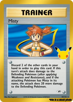 18/132 Misty Classic Collection Holofoil