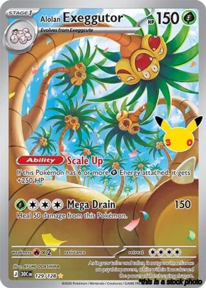 Alolan Exeggutor - 129/128