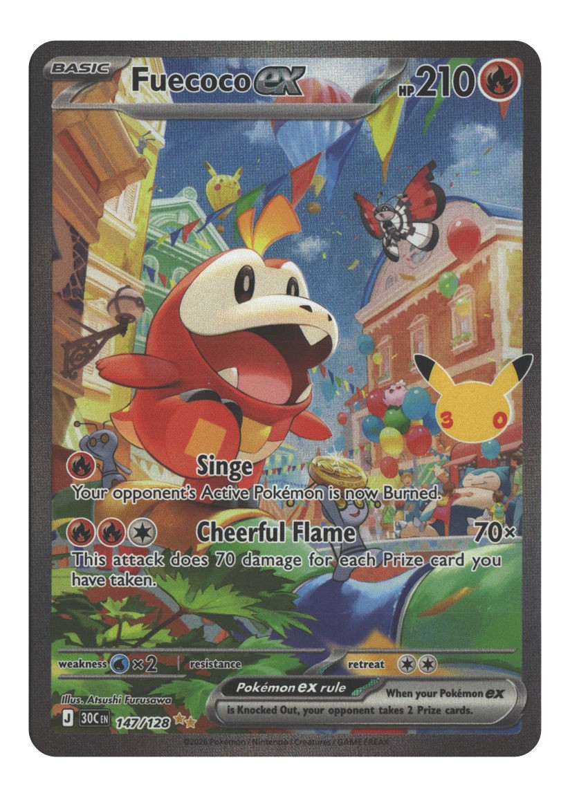 147/128 Fuecoco ex Special Illustration Rare Holofoil