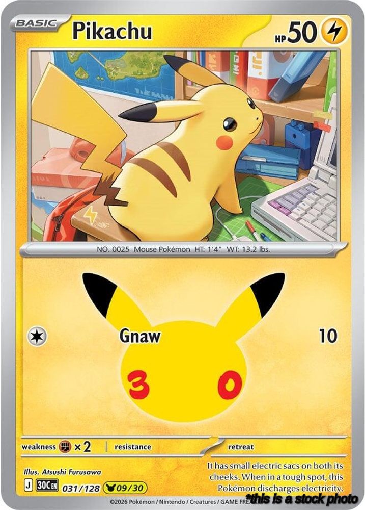 Pikachu - 031/128