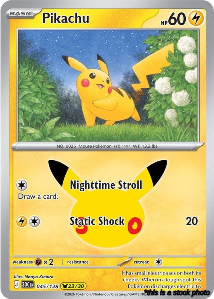 Pikachu - 045/128