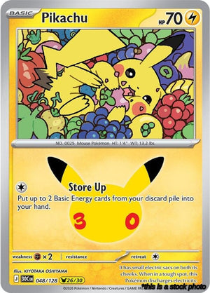 Pikachu - 048/128 Holofoil