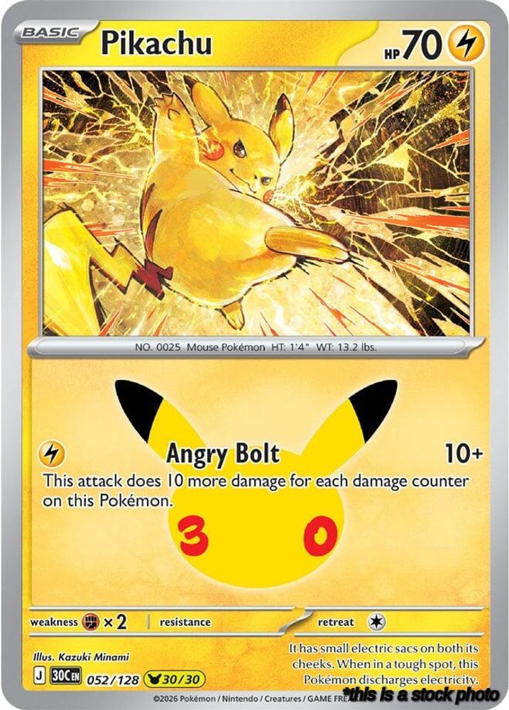 Pikachu - 052/128