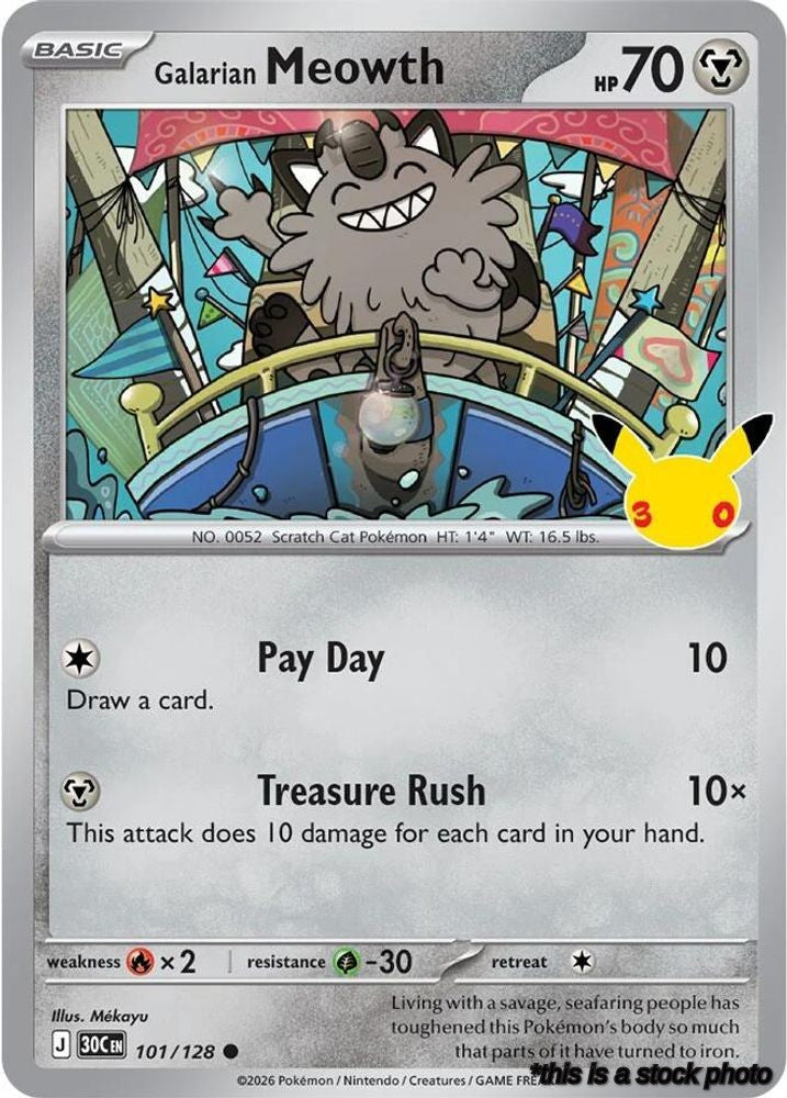 Galarian Meowth - 101/128