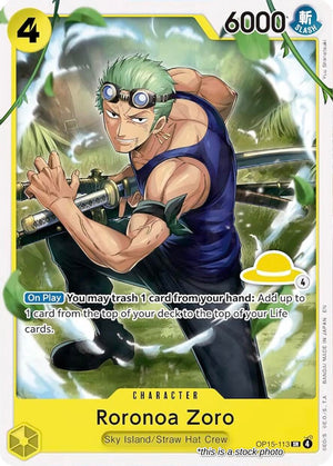 OP15-113 Roronoa Zoro (Luffy Deck) Super Rare