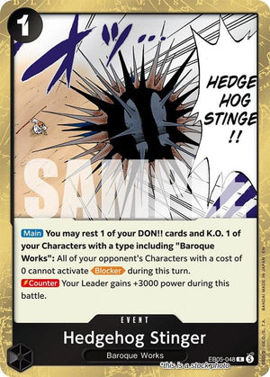EB05-048 Hedgehog Stinger Rare