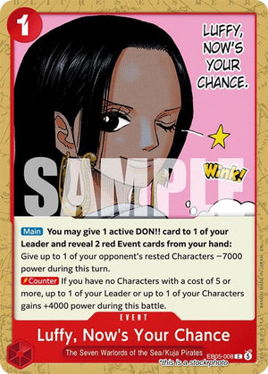 EB05-008 Luffy, Now's Your Chance Common