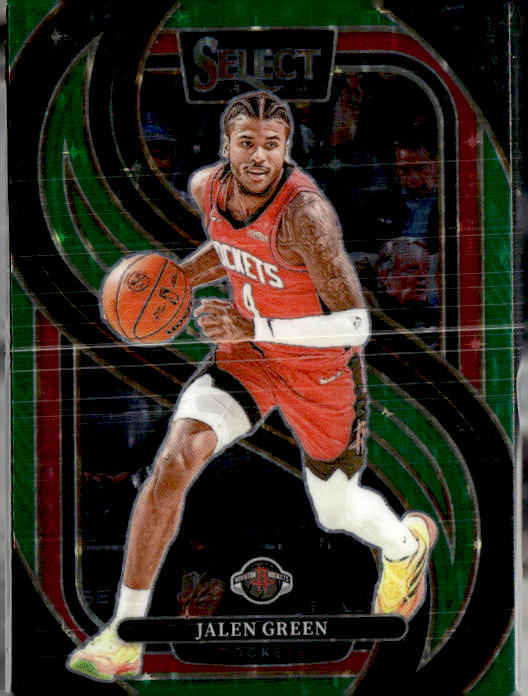 2024-25 Panini Select #116 Jalen Green Green Stars Prizm