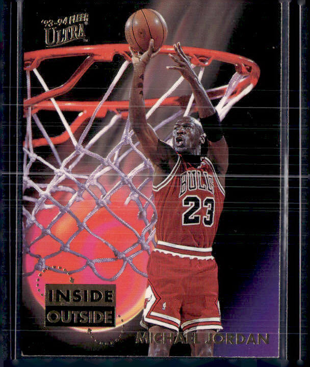 1993-94 Ultra #4 Michael Jordan Inside Outside