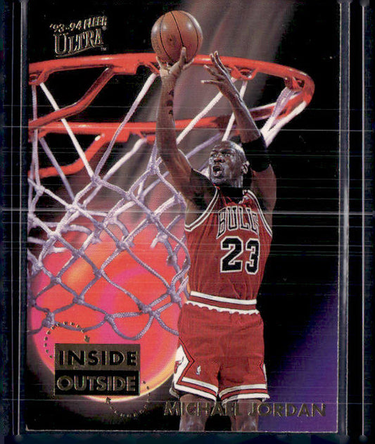 1993-94 Ultra #4 Michael Jordan Inside Outside