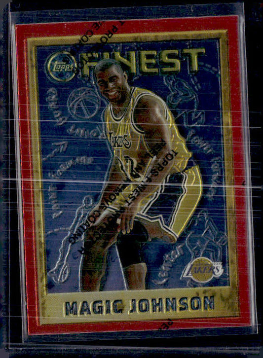 1995-96 Finest #252 Magic Johnson