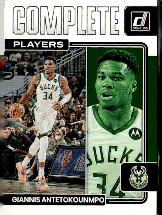 2022-23 Donruss #4 Giannis Antetokounmpo Complete Players