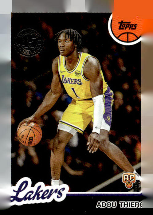 2025-26 Topps #80BK-79 Adou Thiero 1980-81 Topps Basketball