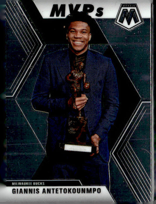 2019-20 Panini Mosaic #297 Giannis Antetokounmpo