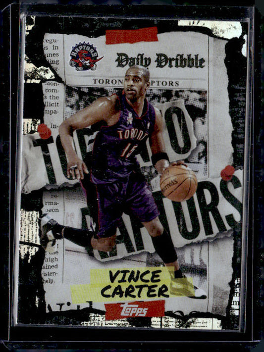 2025-26 Topps #DD-30 Vince Carter The Daily Dribble