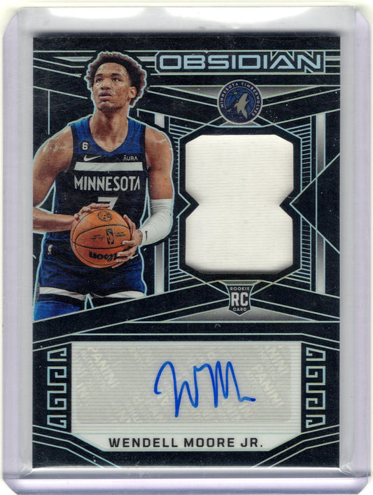 2022-23 Panini Obsidian #217 Wendell Moore Jr. #/99