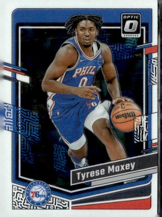 2023-24 Donruss Optic #70 Tyrese Maxey
