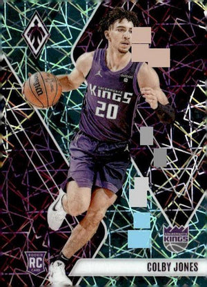 2023-24 Panini Phoenix #277 Colby Jones Phoenix Teal Lazer