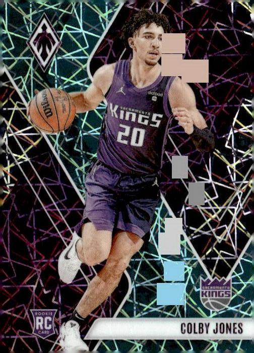 2023-24 Panini Phoenix #277 Colby Jones Phoenix Teal Lazer