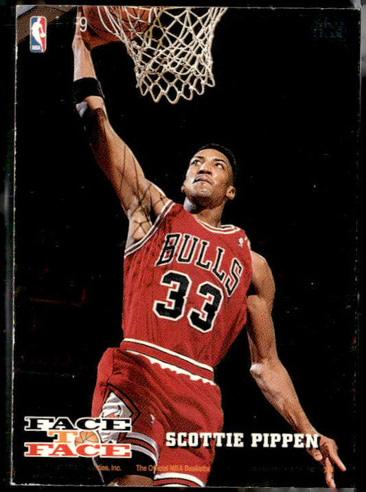 1993-94 Hoops #FTF9 Robert Horry / Scottie Pippen Face to Face