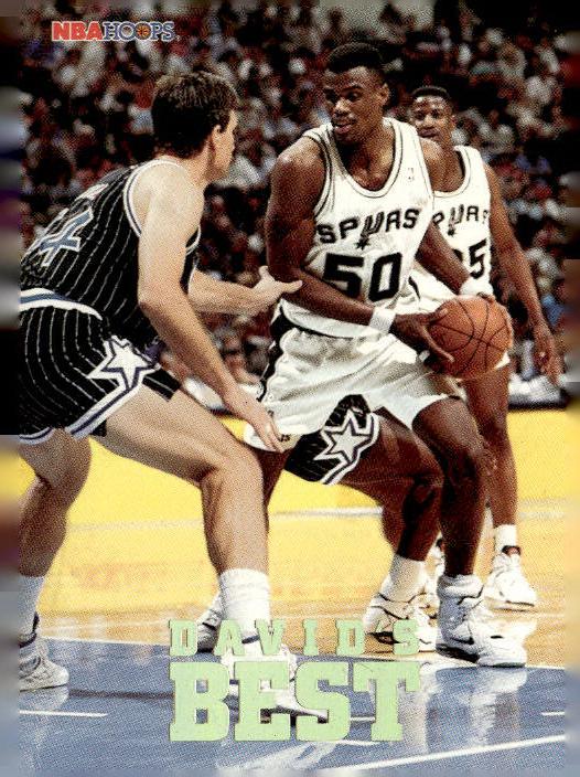 1993-94 Hoops #DB2 David Robinson David's Best