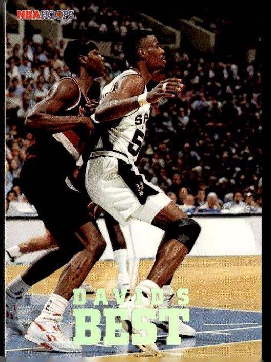 1993-94 Hoops #DB3 David Robinson David's Best