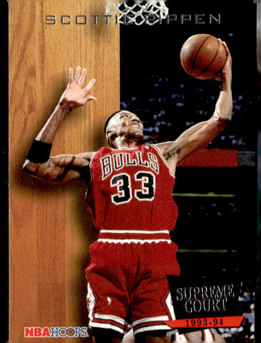 1993-94 Hoops #SC10 Scottie Pippen Supreme Court