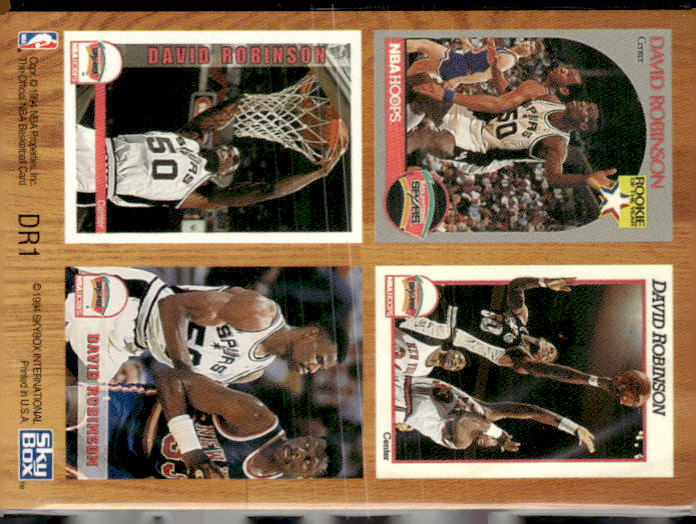 1993-94 Hoops #DR1 David Robinson