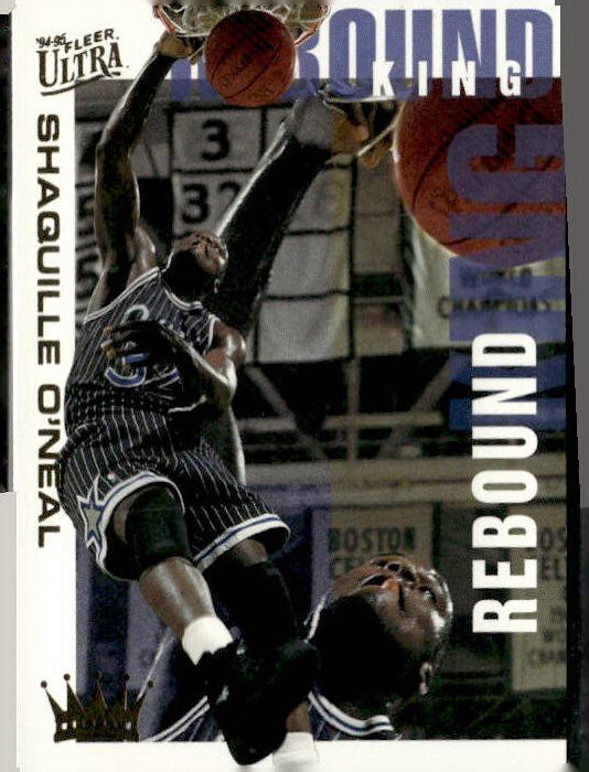 1994-95 Ultra #7 Shaquille O'Neal Rebound Kings