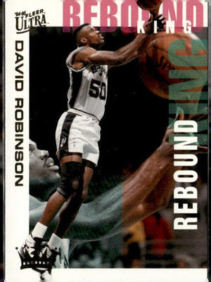 1994-95 Ultra #8 David Robinson Rebound Kings