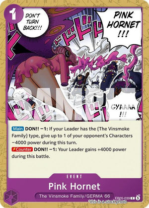 EB05-039 Pink Hornet Common