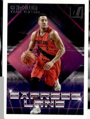 2018-19 Donruss #8 C.J. McCollum Express Lane
