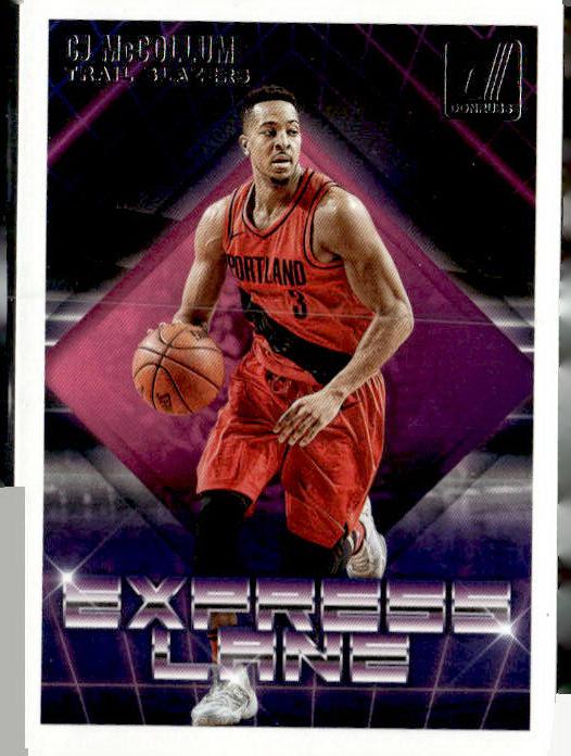 2018-19 Donruss #8 C.J. McCollum Express Lane