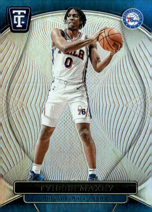 2024-25 Panini Totally Certified #72 Tyrese Maxey