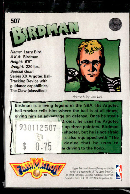 1992-93 Upper Deck #507 Larry Bird