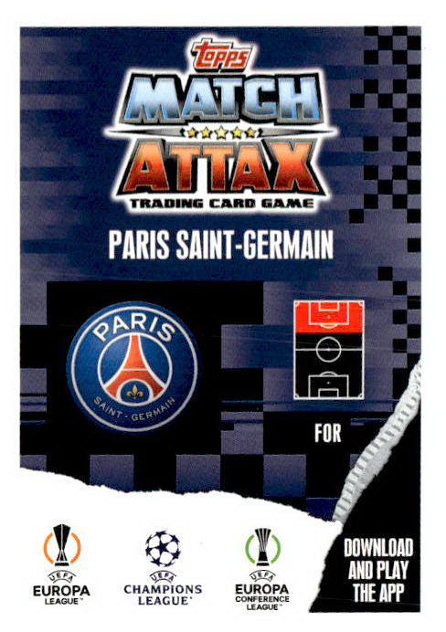 2023-24 Topps Match Attax UEFA Club Competitions #EN 6 Kylian Mbappé Energy