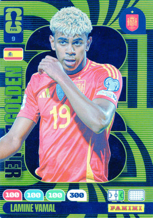 2026 Panini Adrenalyn XL FIFA World Cup #9 Lamine Yamal