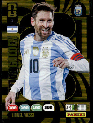 2026 Panini Adrenalyn XL FIFA World Cup #1 Lionel Messi