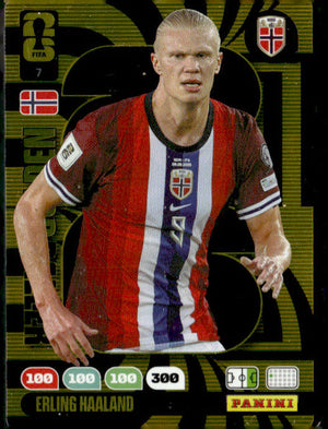 2026 Panini Adrenalyn XL FIFA World Cup #7 Erling Haaland