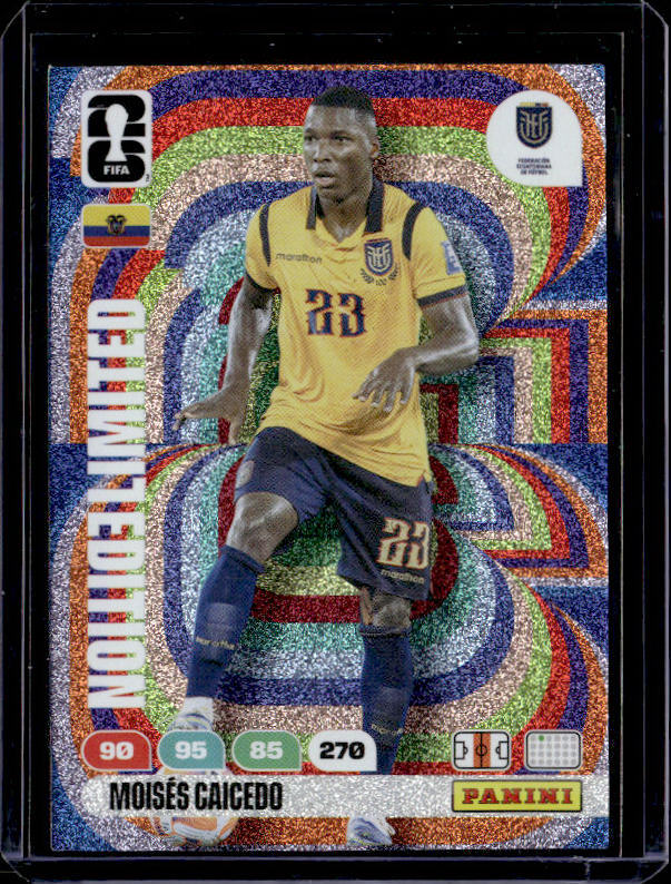 2026 Panini Adrenalyn XL FIFA World Cup #NNO Moises Caicedo Limited Edition
